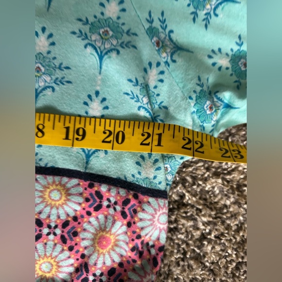 5/$25 Only Necessities spring colored mumu house dress size large 18/20 - Picture 4 of 8